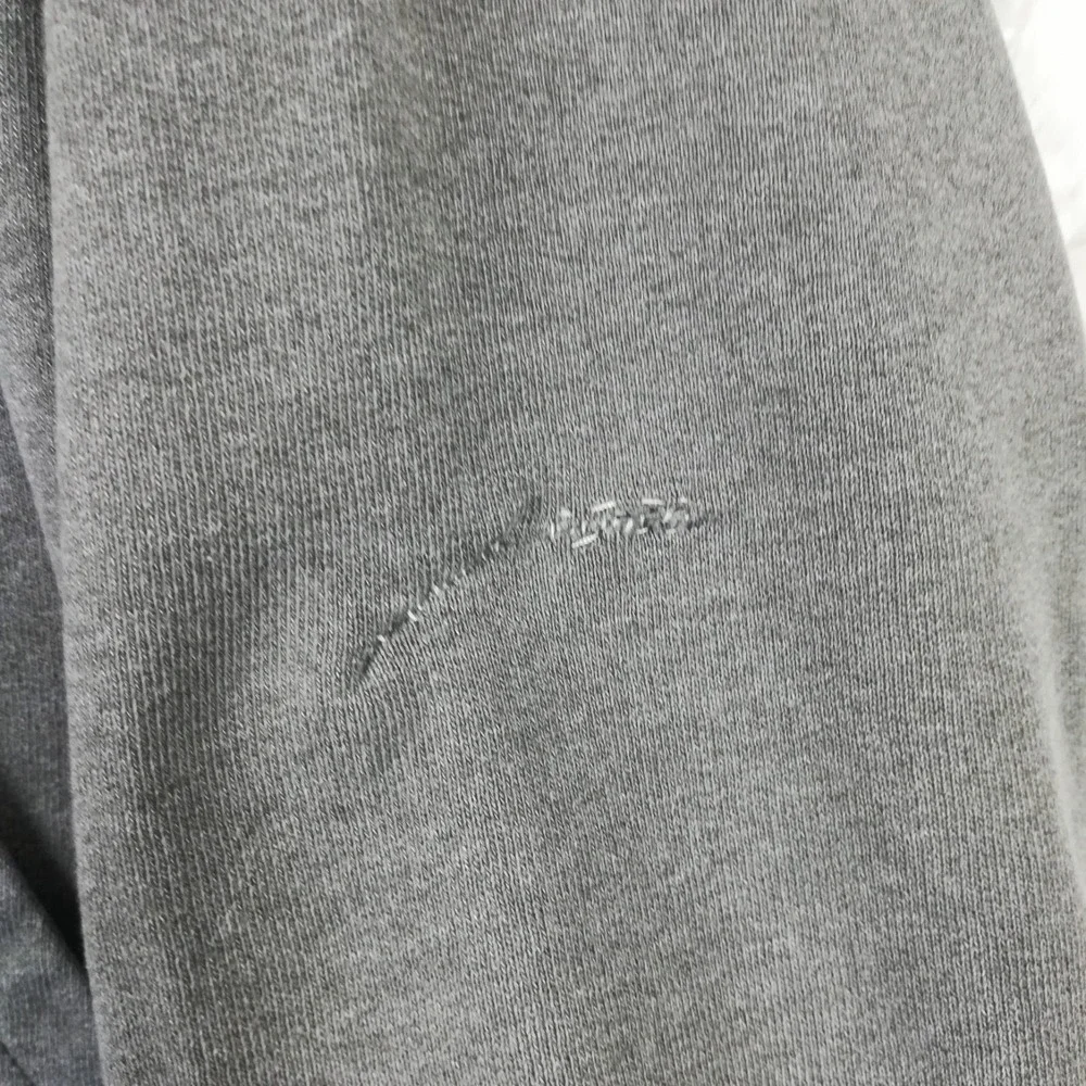 The North Face Mens Sweatshirt Hoodie Pullover Fleece Gray Half Dome Logo L